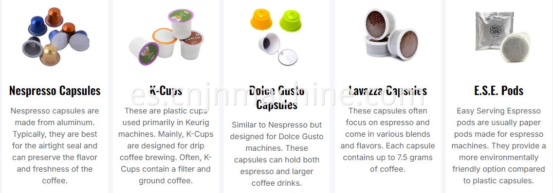 Automatic Coffee Capsule Filling Machine for 